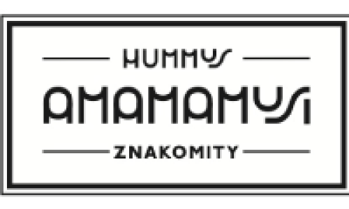 logotyp hummus amamamusi